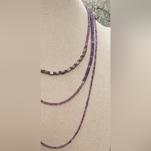 Sundance Catalog Amethyst Necklace - Picture 2 of 5